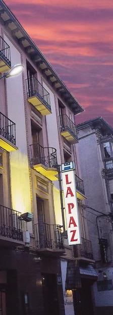 Hotel La Paz Jaca Exterior foto